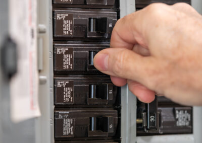 Power out? Check your breaker.